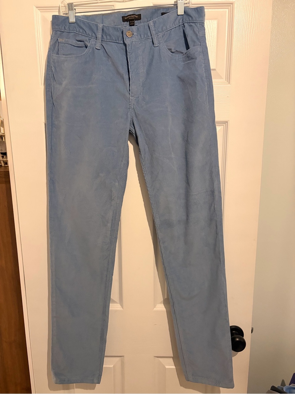 Banana Republic Light Blue Men’s Corduroy Pants